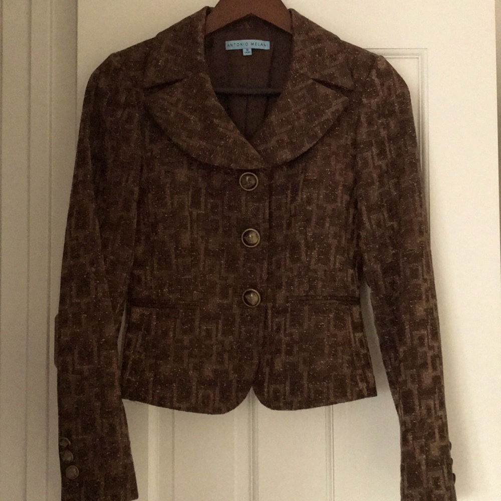 Antonio Melani Metallic Blazer